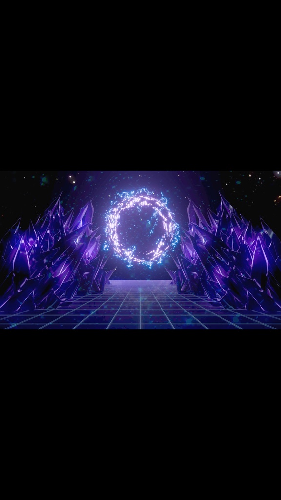 Cyber Crystal Corridor 4 Color Collection - サイバークリスタル回廊 4カラーセット