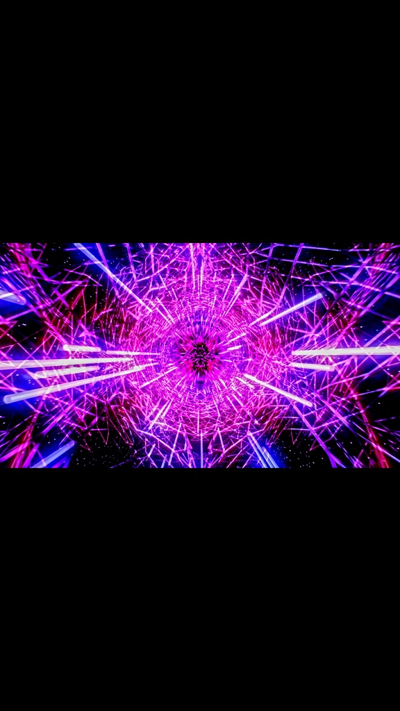 Cyber Warp Tunnel Pink Energy Core HD VJ Loop