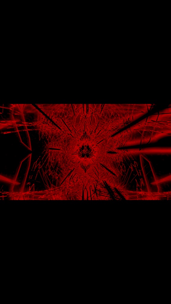 Cyber Warp Tunnel Red Energy Core HD VJ Loop