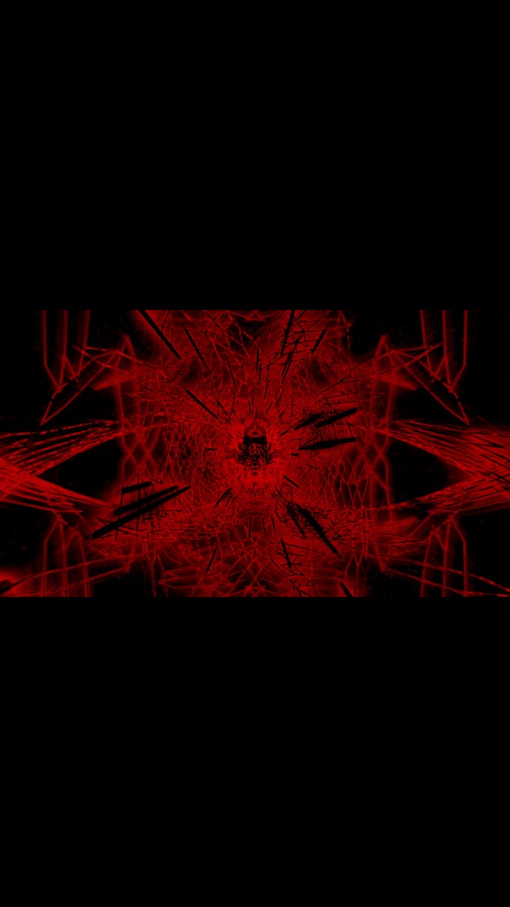 Cyber Warp Tunnel Red Energy Core HD VJ Loop