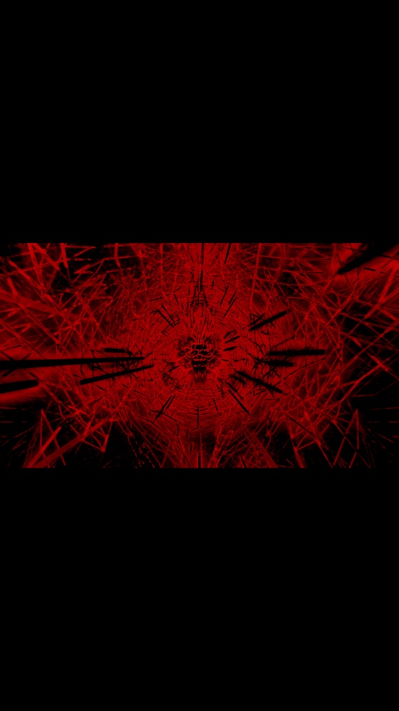 Cyber Warp Tunnel Red Energy Core HD VJ Loop