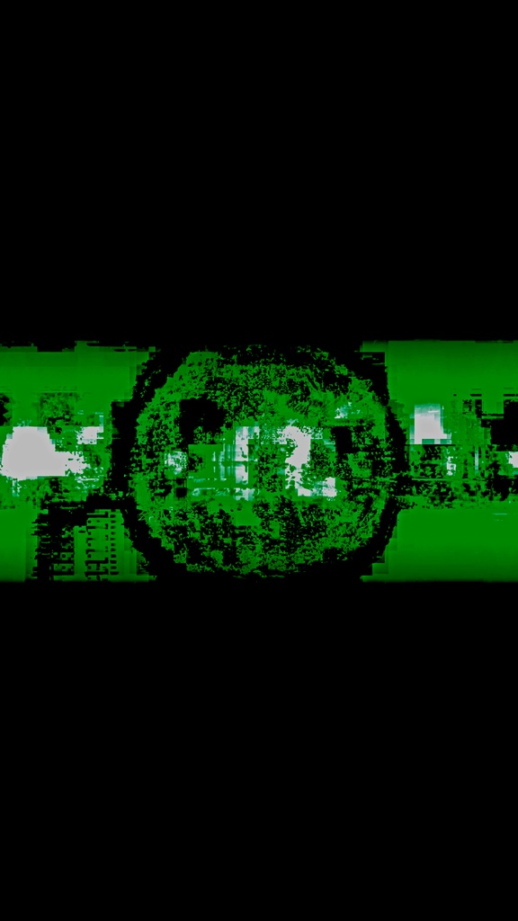 Cyber Glitch Montage Green Core HD