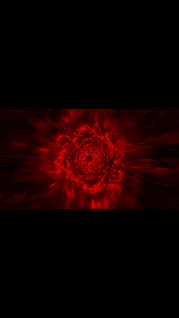 Cyber Reactor Core Tunnel Dark Red | Seamless VJ Loop | HD