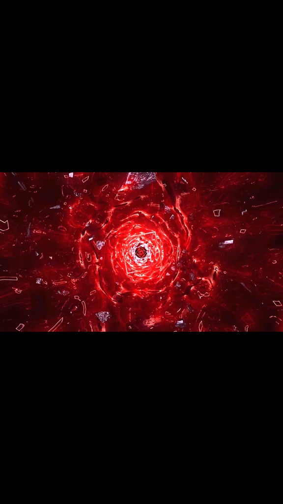 Cyber Reactor Core Tunnel Collection | 8 Color Seamless VJ Loops | HD