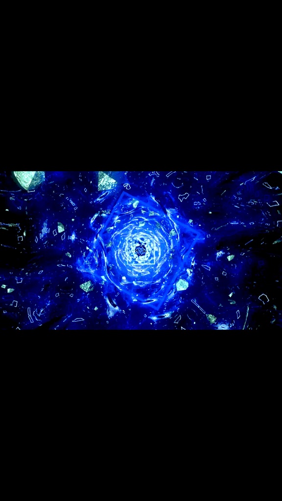 Cyber Reactor Core Tunnel Collection | 8 Color Seamless VJ Loops | HD