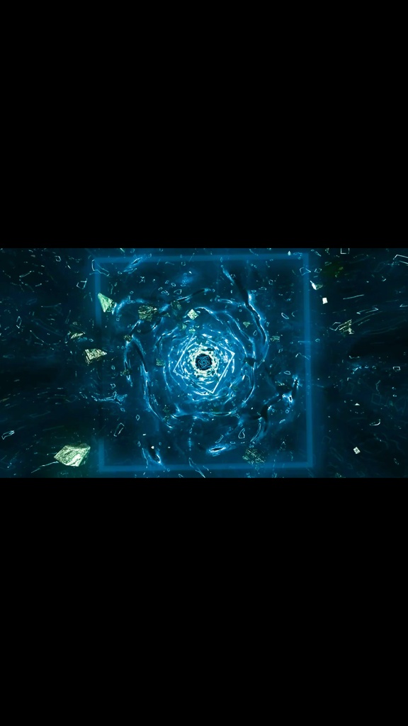 Cyber Reactor Core Tunnel Collection | 8 Color Seamless VJ Loops | HD