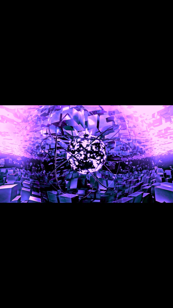 Purple Shockwave Core Field HD VJ Loop