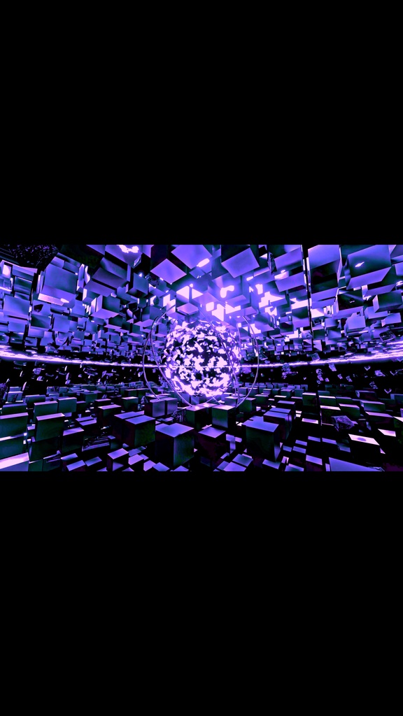 Purple Shockwave Core Field HD VJ Loop
