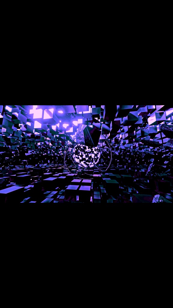 Purple Shockwave Core Field HD VJ Loop