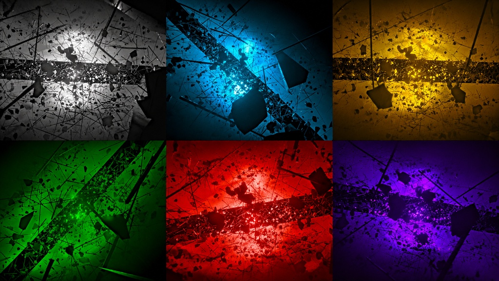 Void Debris Tunnel Collection | 6-Pack HD Seamless Sci-Fi VJ Loops