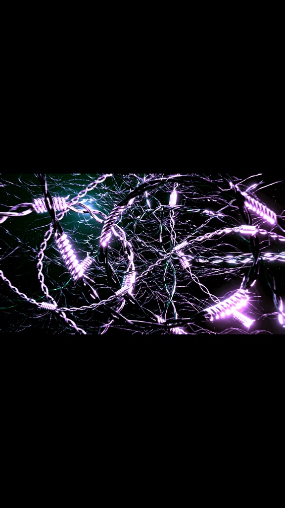 Organic Neural Web Pink | Metallic Sci-Fi Neural Network Seamless Loop HD
