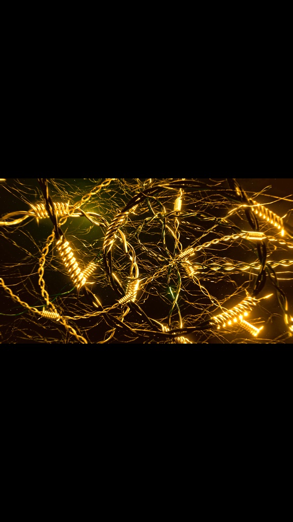 Organic Neural Web Amber | Metallic Sci-Fi Neural Network Seamless Loop HD