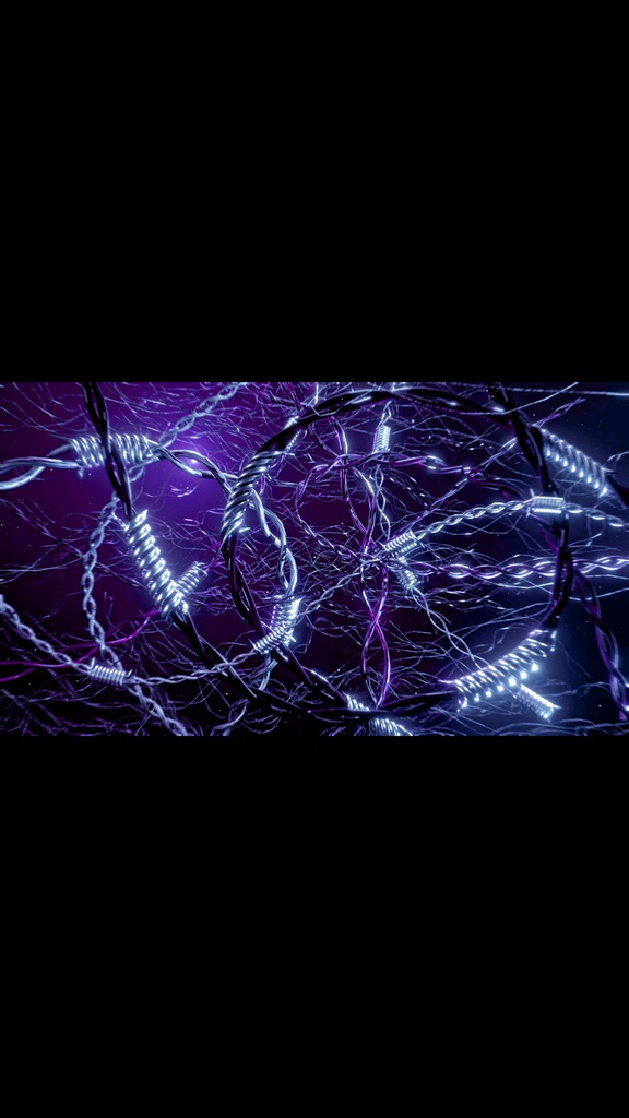 Organic Neural Web Collection | 9 Metallic Sci-Fi Neural Network Seamless Loops HD