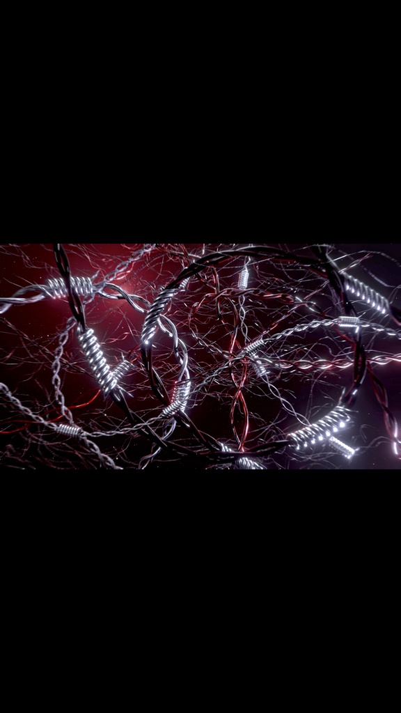 Organic Neural Web Collection | 9 Metallic Sci-Fi Neural Network Seamless Loops HD