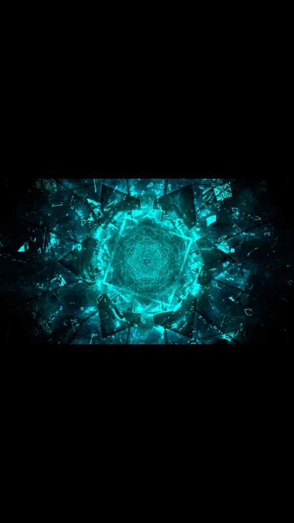 Cyber Kaleidoscope Reactor 4 Pack | Seamless Futuristic VJ Loop Collection