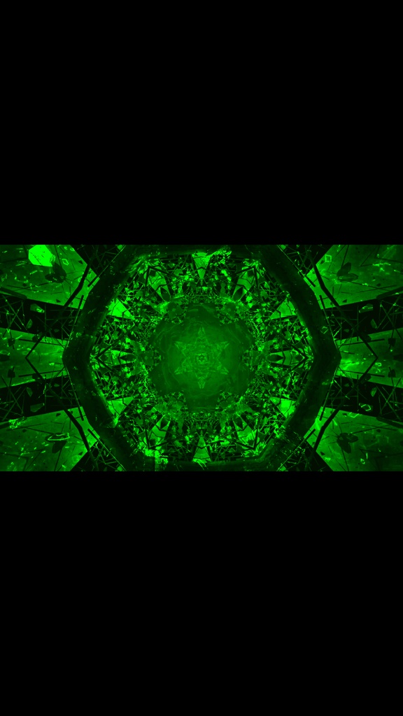 Cyber Kaleidoscope Reactor 4 Pack | Seamless Futuristic VJ Loop Collection