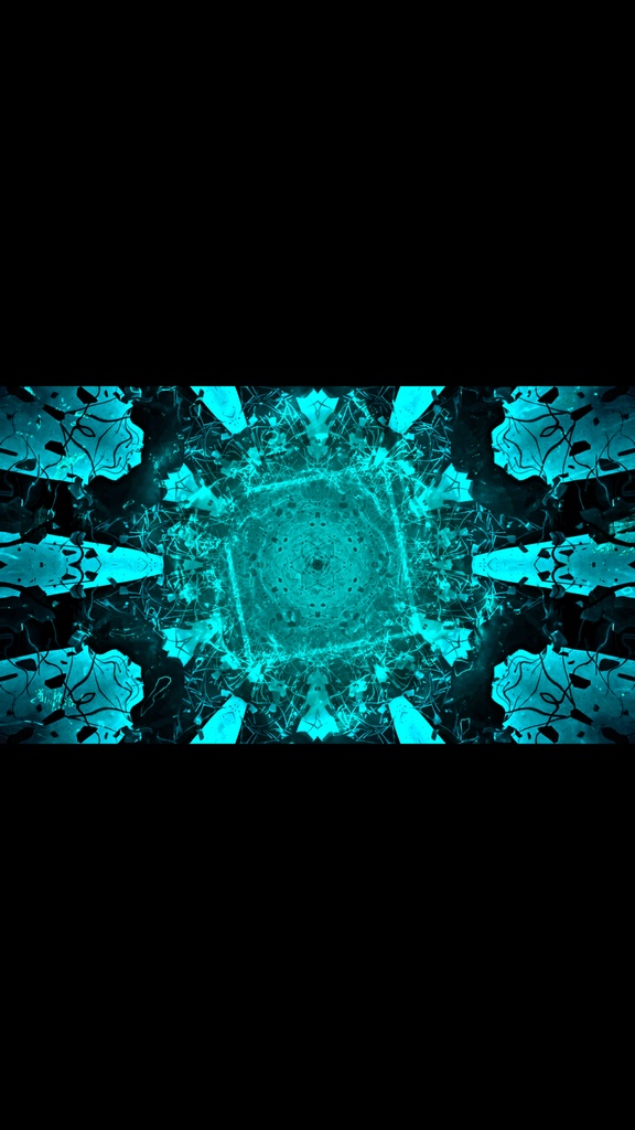 Cyber Kaleidoscope Reactor 4 Pack | Seamless Futuristic VJ Loop Collection