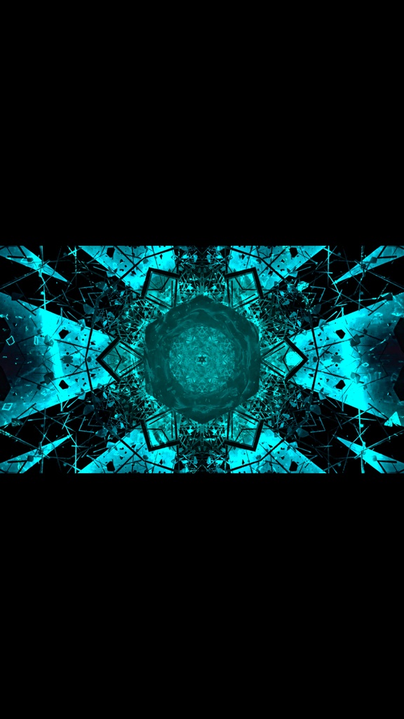 Cyber Kaleidoscope Reactor 4 Pack | Seamless Futuristic VJ Loop Collection