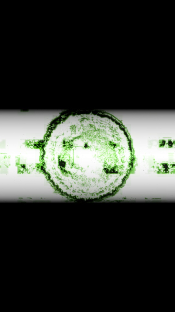 Green Cyber Glitch Reactor HD Seamless VJ Loop