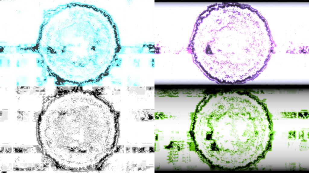 Cyber Glitch Reactor Collection | 4 HD Seamless VJ Loops