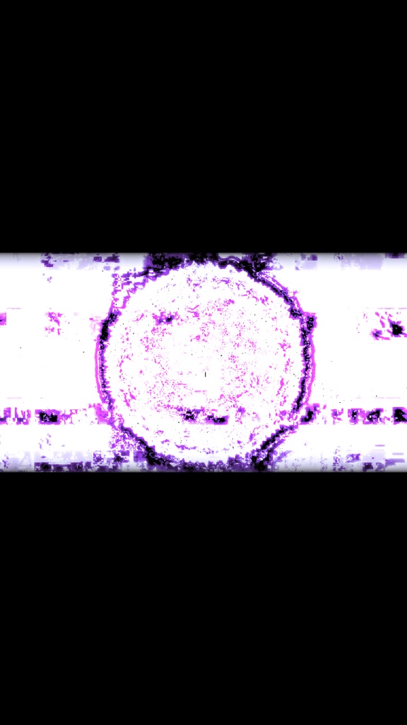 Purple Cyber Glitch Reactor HD Seamless VJ Loop