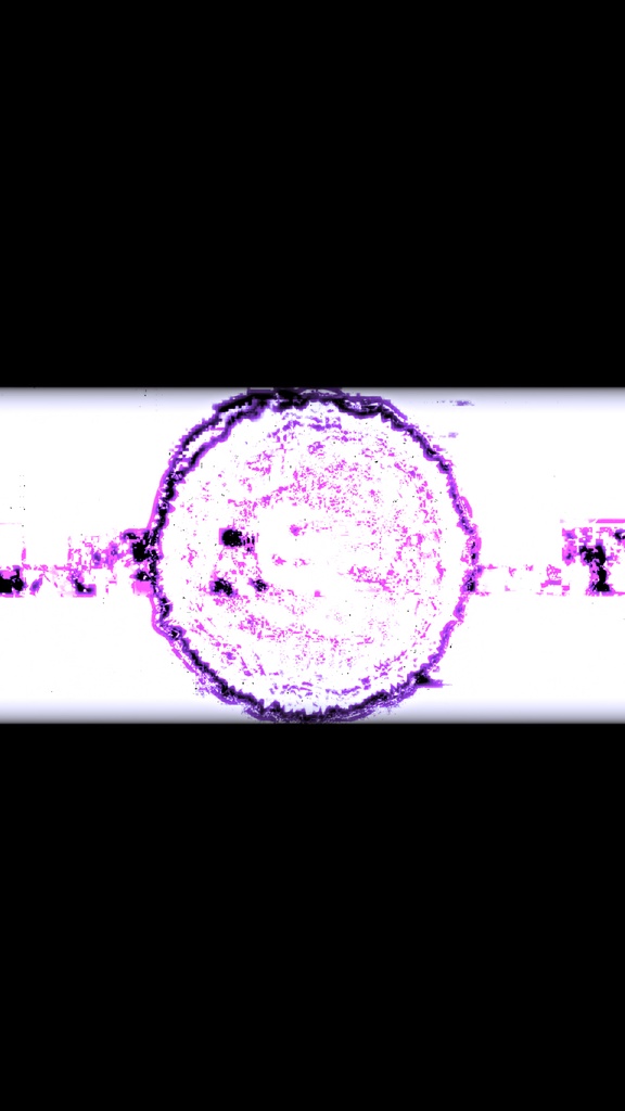 Purple Cyber Glitch Reactor HD Seamless VJ Loop