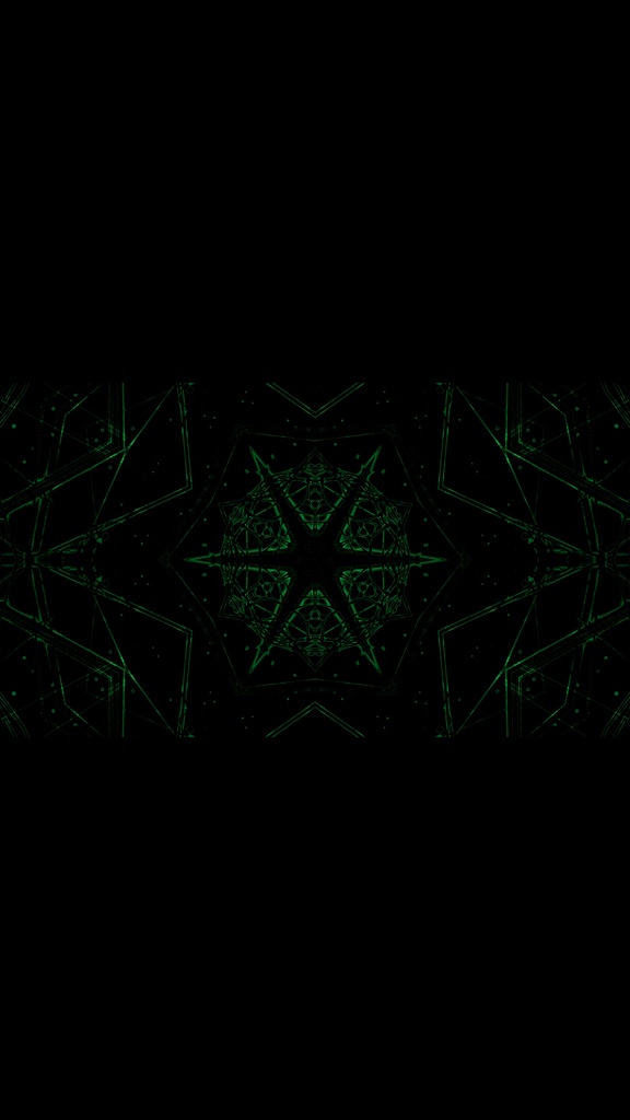Industrial Core Geometry 3PACK | Gold & Green Seamless VJ Loop Collection