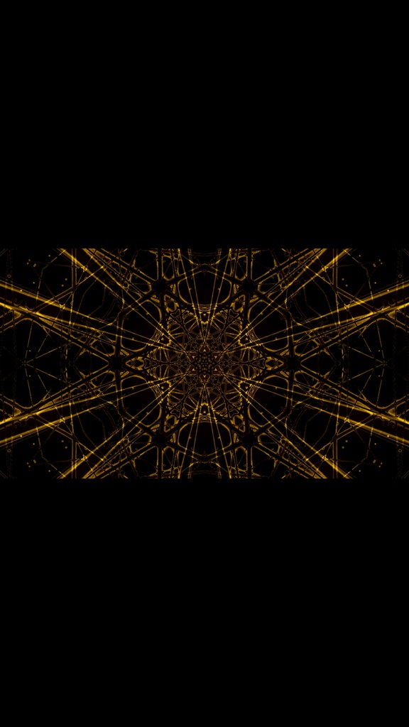 Industrial Core Geometry 3PACK | Gold & Green Seamless VJ Loop Collection