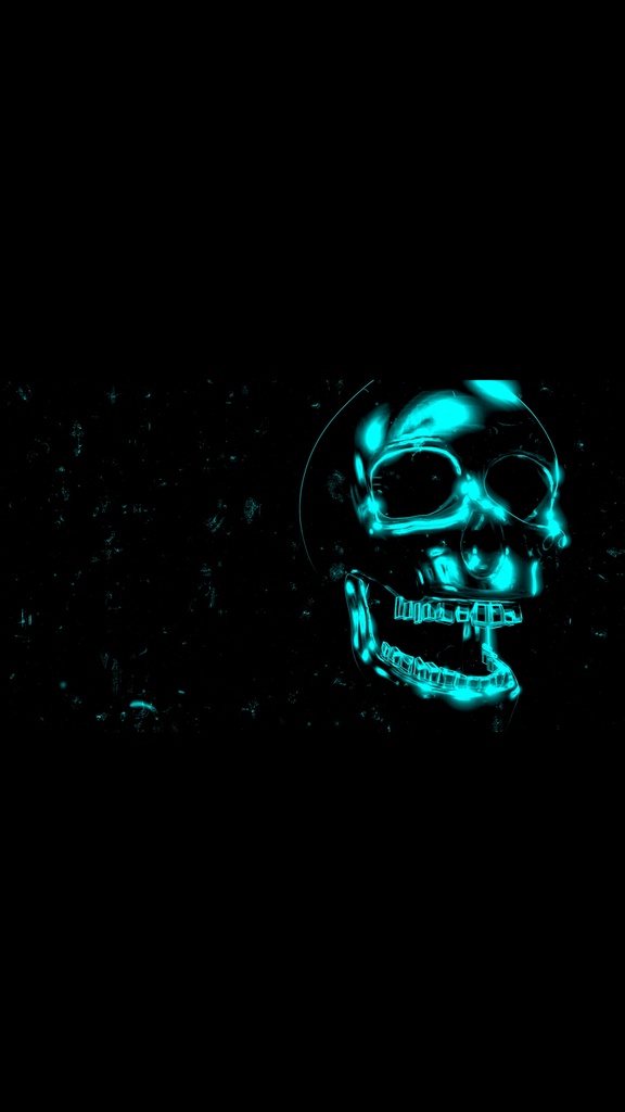 Cyber Skull Energy Core 3PACK | Red & Cyan Seamless VJ Loop Collection