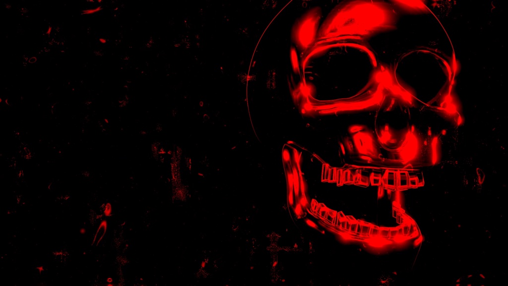 Cyber Skull Energy Core 3PACK | Red & Cyan Seamless VJ Loop Collection