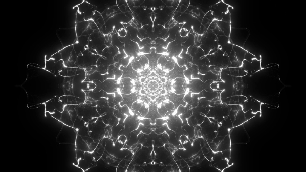 Cosmic Energy Core Kaleidoscope Collection | 4-Color HD Seamless VJ Loops