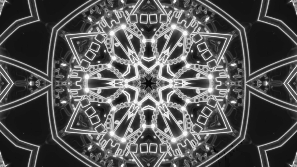 Hypnotic Kaleidoscope Tunnel Collection | Green, Red, Mono & Prototype | 4 HD Seamless VJ Loops
