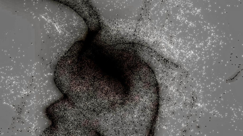 Organic Particle Morph Montage | 4 Abstract VJ Loops HD