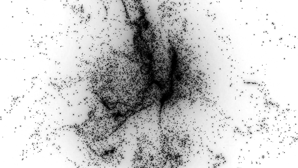 Organic Particle Morph Montage | 4 Abstract VJ Loops HD