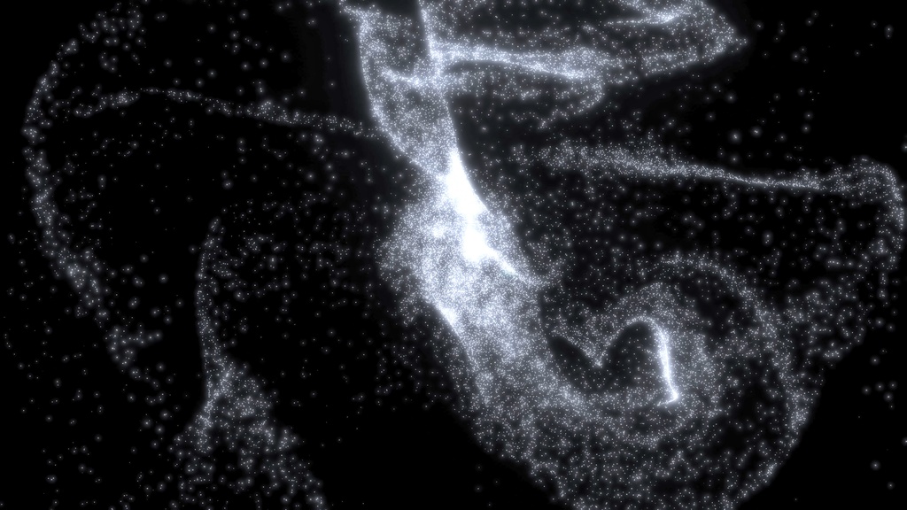 Organic Particle Morph Montage | 4 Abstract VJ Loops HD