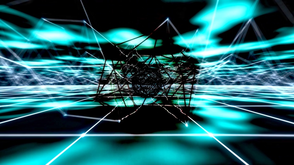 Neural Wireframe Core Montage | 3 VJ Visuals HD