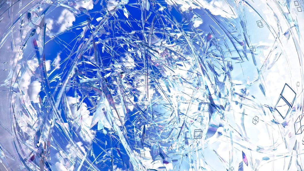 Fractured Glass Vortex | 5 Seamless VJ Loops HD