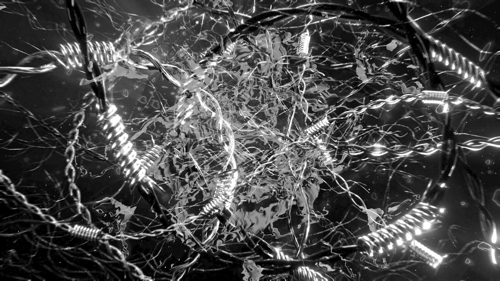 Fractured Neural Montage | 3 Abstract VJ Loops HD