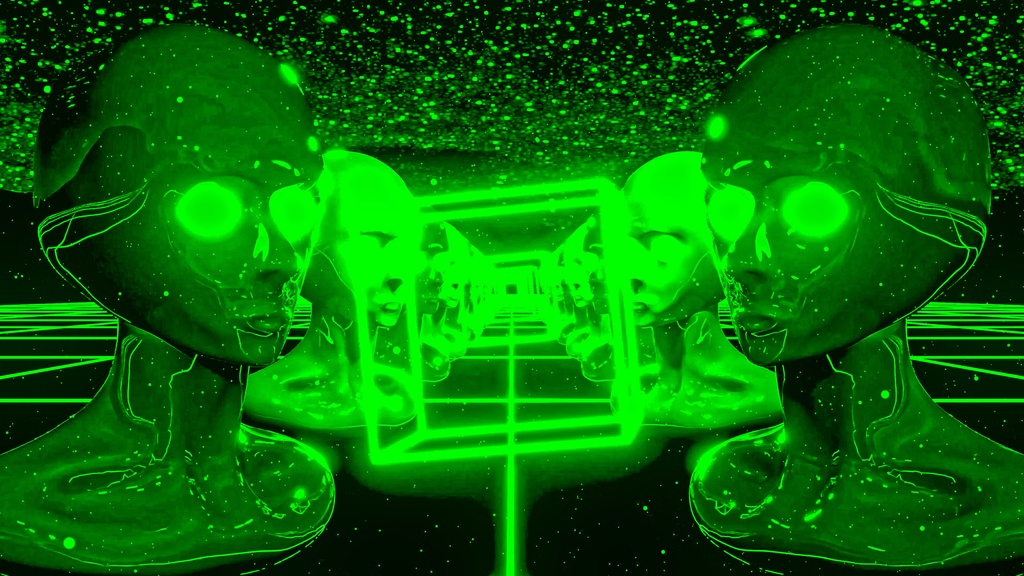 Fractured Neural Montage | 3 Abstract VJ Loops HD