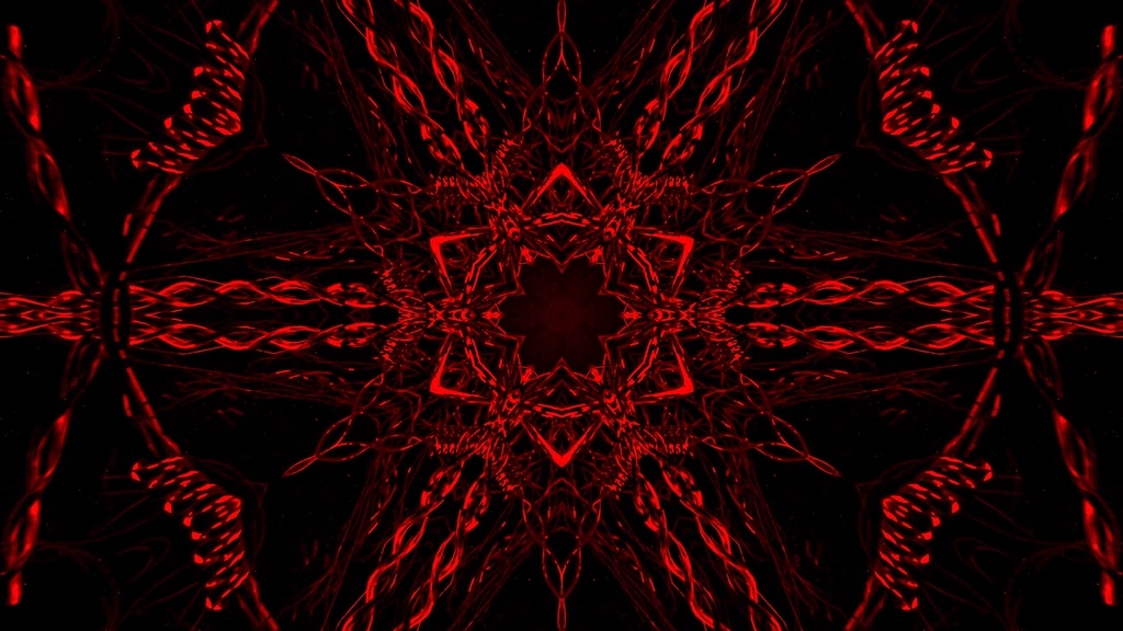 Organic Neural Web Kaleidoscope Collection | 9 Seamless HD VJ Loops