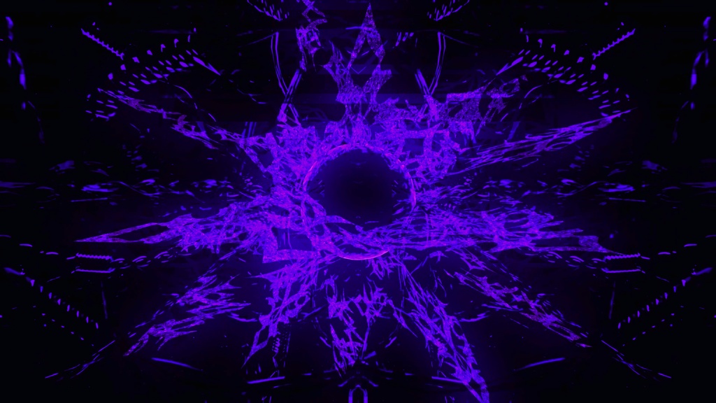 Cyber Shard Reactor Flicker | 6 Color HD Seamless VJ Loops