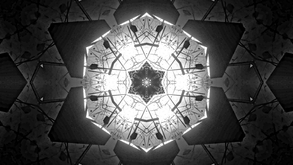 Void Debris Tunnel Kaleidoscope | 6 Color HD Seamless VJ Loops
