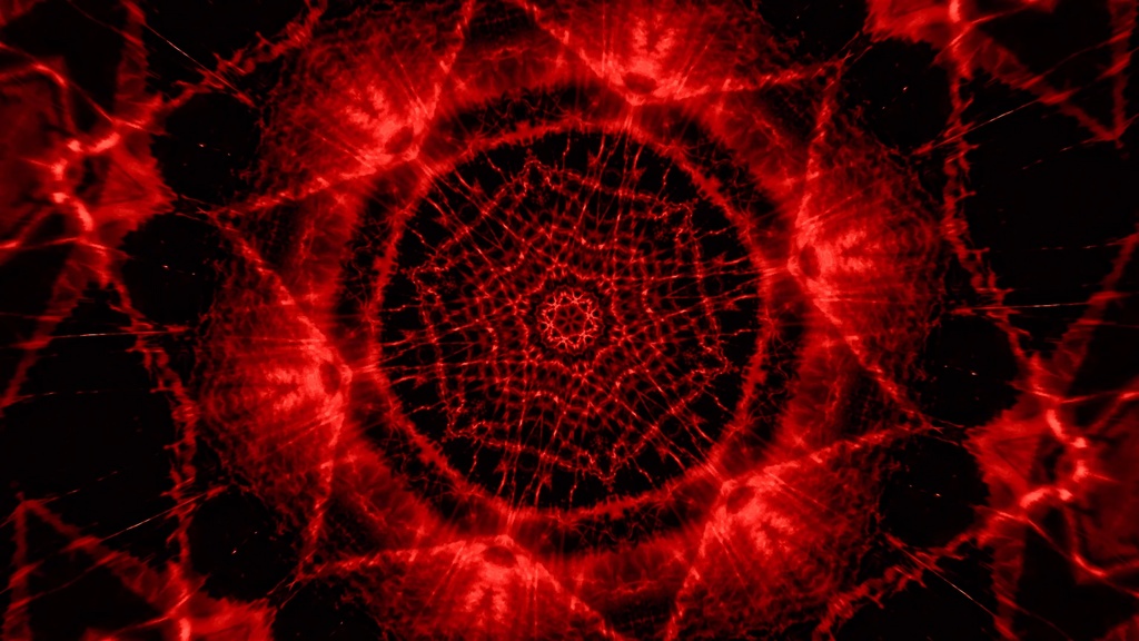 Electric Plasma Geometry Kaleidoscope | 8 Color HD Seamless VJ Loops
