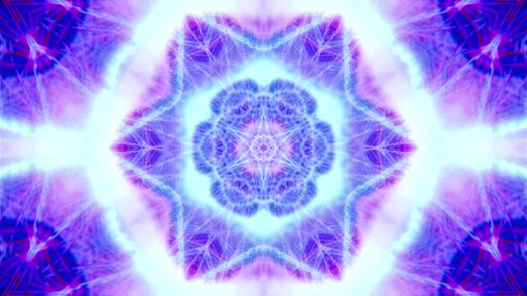 Electric Plasma Geometry Kaleidoscope | 8 Color HD Seamless VJ Loops