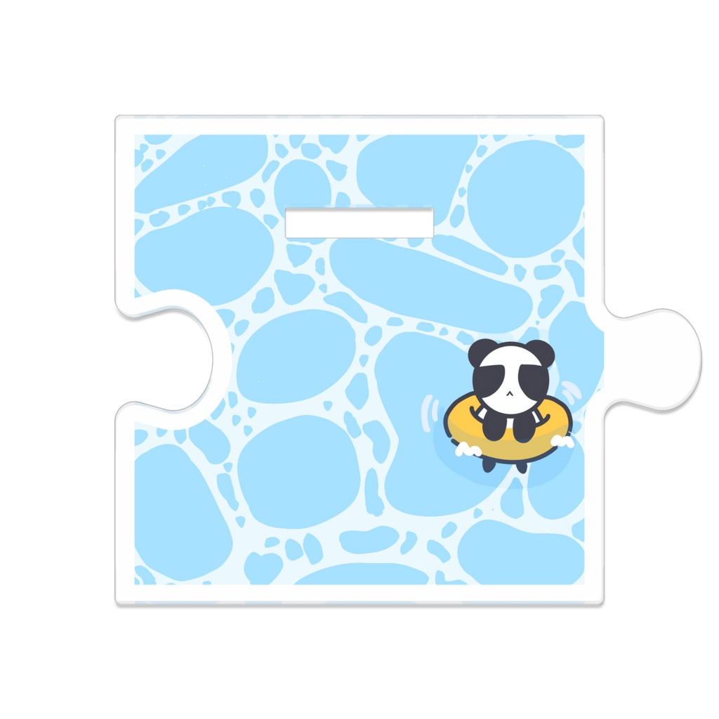 水着コラボつながるアクリルスタンド