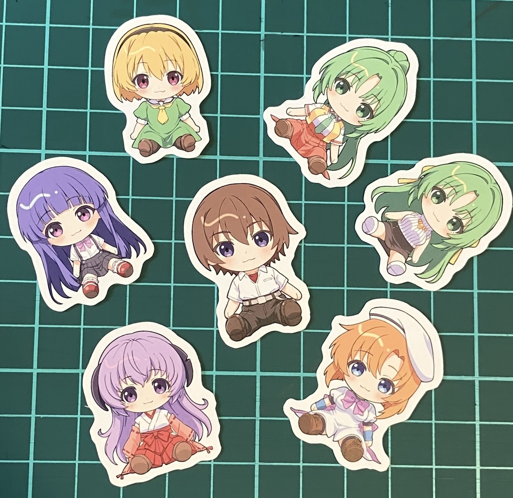 ぬい風アクキー(全7種)