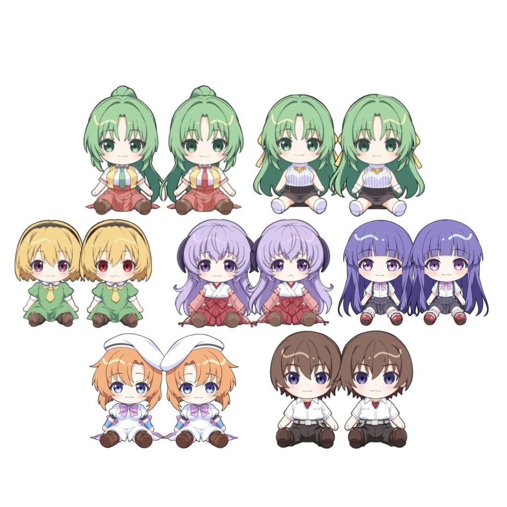 ぬい風アクキー(全7種)