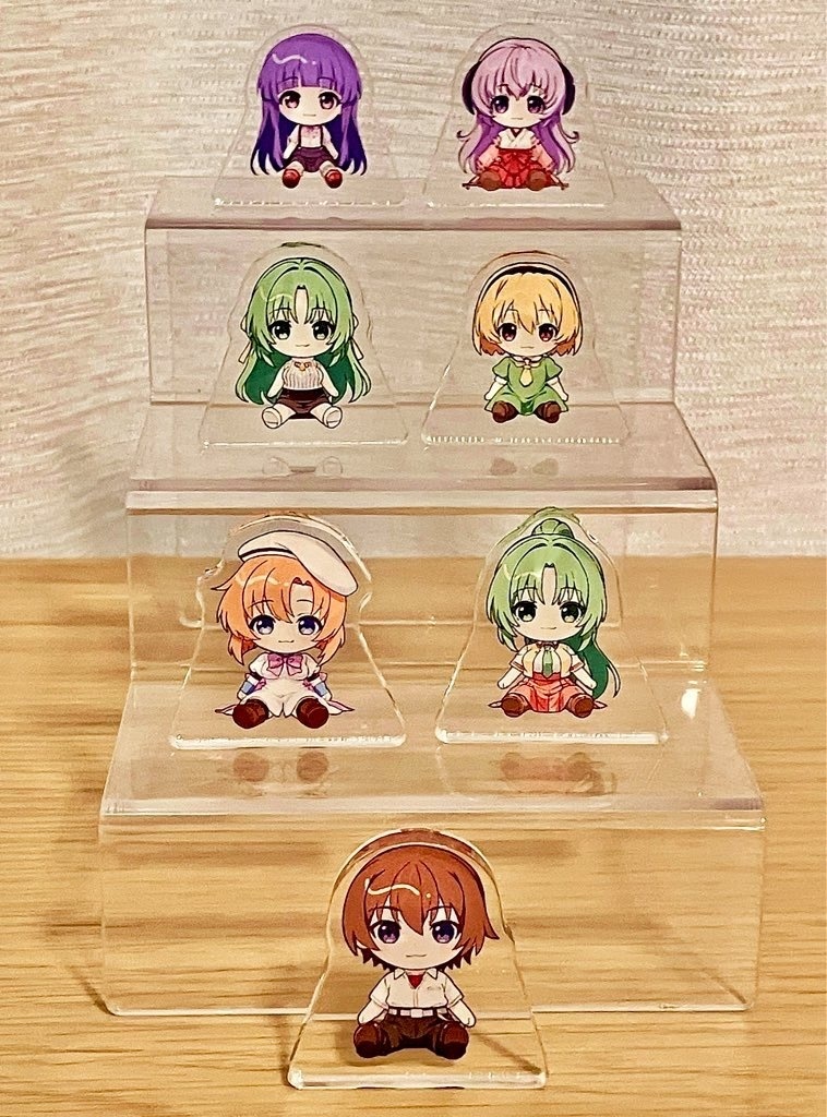 ぬい風アクリルフィギュア(全7種)