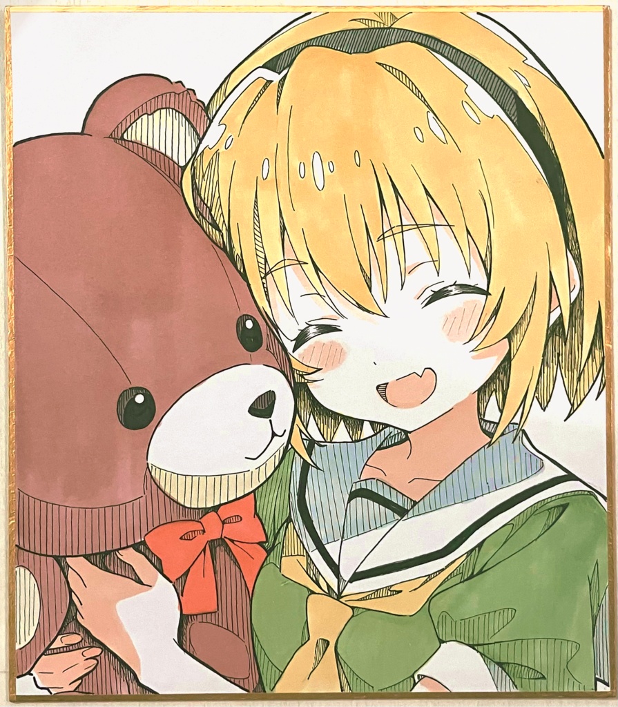 沙都子のイラスト