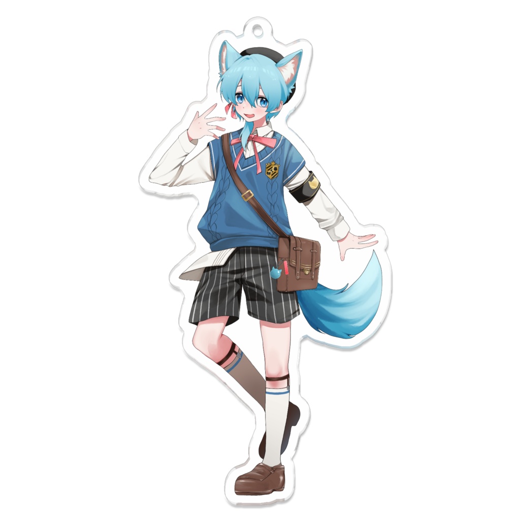 猫凪のあ 1周年記念 アクリルキーホルダー【立ち絵】